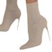 Plus Size Shoes Women's Stretch Knit Over-the-Knee Boots With Pointed Toe And High Heel For Autumn Winter Flyknit Elastic Wool Slip On Peep Toe_vogvips.com