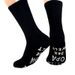 Mid-tube cotton socks sole letter non-slip adhesive socks creative casual sports floor socks_vogvips.com