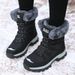 Women's Hot-Selling Snow Boots High-Top Outdoor Trekking Hiking Shoes_vogvips.com