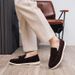Summer Men's Casual Slip-On Soft Soled Lace-Up Sneakers Breathable Comfortable Fashionable Men's Footwear_vogvips.com