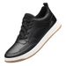 Men's Height-increasing Leather Shoes, Breathable Board Shoes, Boys' White Shoes, Students' Sports And Leisure_vogvips.com