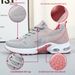 2026 Spring New Women's Cross-Border Dropshipping Large Size Casual Breathable Lace-Up Air Cushion Running Sports_vogvips.com