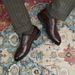 Men's Brogue Oxfords Round Toe Leather Shoes For Business Casual & Formal Wedding_vogvips.com