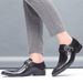 TerraStride 2025 New Spring Business Casual Formal Square Toe Leather Large Size Men's Shoes_vogvips.com