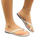 Foreign Trade Cross-border European American Flip-flop Beach Sandals, New Summer Style, Versatile For Vacation And_vogvips.com