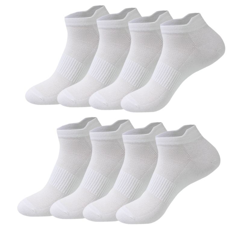 4-6 double mesh socks men's and women's earlift sports boat socks spring and summer thin cotton socks_vogvips.com