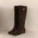 Cowhide Version ~ Suede Long Straight Genuine Leather Flat High Over-the-Knee Niche Slip-On Riding Boots_vogvips.com