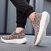 Men’s Shoes Large Size Couple Socks Shoes Flying Woven Breathable Men's Casual Sports Shoes Lightweight Versatile Slip On Mesh Shoes_vogvips.com