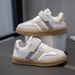 Low Top Breathable German Training Shoes for Children Mesh Upper Soft Sole Spring Autumn Sports Sneakers for Boys And Girls_vogvips.com