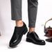 Men's Shoes Inner Height Increase Leather Shoes Dress Large Size, Workplace Style Tooling Small Leather Shoes_vogvips.com