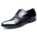 Men's Business Formal Dress Shoes - Classic Pointed Toe Oxfords For Office & Special Occasions (Black/Brown/Burgundy, Sizes 38-48)_vogvips.com