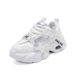 Women's Thick-soled Dad 2026 New Spring Hot-selling Women's Versatile Height-increasing Sports White Casual Shoes 2805_vogvips.com
