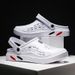 Summer Unisex Clogs Sandals Shoe Men Woman Hoof Thongs Stamp Garden Beach Big Size 36-49 Slippers For Men's Shoes_vogvips.com