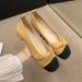 Gentle Shoes French Single Shoes Women's Autumn Flat-soled Soft-soled Pregnant Women's Casual One-pedal Women's Shoes_vogvips.com