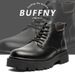 Thick-soled Heightening Lace-up Martin Boots Retro Tooling Boots Men_vogvips.com