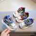Boys' Casual Shoes With Rotating Buttons Girls' Running Shoes Breathable Baby Mesh Shoes_vogvips.com