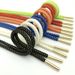 Premium Gold-Thread Round Shoelaces With Metal Tips - 100cm To 180cm Lengths For Sneakers, Boots & Casual Shoes_vogvips.com