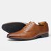 High-End Pointed Toe Oxford Men's Business Comfortable Classic British Leather Polished Formal Shoes_vogvips.com