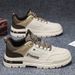 Cross-border Spring And Autumn Men's 2024 New Model Waterproof Non-slip Sports Height-increasing White Sneakers Casual_vogvips.com