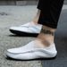 Men's Shoes Cotton Shoes, Leather Shoes, Autumn Driving Flat Shoes, Plus Size, Slip On, British Style Loafers, Casual And Versatile_vogvips.com