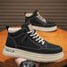 Men's Work Boots For Autumn, Retro Work Shoes, Martin Boots, Thick-Soled Sports Casual Shoes, Sneakers_vogvips.com