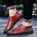 Men's Leather Extra Large Spring 45 Plus Size 46 British Style Breathable Anti Slip Versatile 47 Handmade Casual Leather_vogvips.com