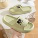 Soft Sole Anti Women's 2024 New Home Bathroom Bathing Thick-soled Couple Cartoon Slippers Men's Summer_vogvips.com