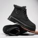 European Warm Series Martin Boots Winter Non-Slip Waterproof High-Top Casual Leather Men's British Workwear Trendy Fleece-Lined Warm Cotton_vogvips.com