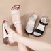 Casual Soft-soled Non-slip Slip-on Women, New Versatile Indoor And Outdoor Platform Heel Sandals For Ladies_vogvips.com