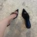 Slippers Women Wear High Heels Sandals In Summer, Thin Heels And Pointed Toes, Love Rhinestone Temperament, Spring And Autumn New Models_vogvips.com