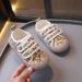 Kids Velcro Shoes For Baby Boys And Girls College Style School Shoes_vogvips.com