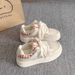 ShoeVault Post-apocalyptic Style Versatile Chic Thick-Soled White Shoes For Women 2025 New Casual Sneakers Niche Loafers_vogvips.com