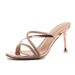 Slippers 2025 Spring/Summer New Style Strap Rhinestone Sexy Thin Heel Internet Celebrity Women's Shoes High Heels_vogvips.com