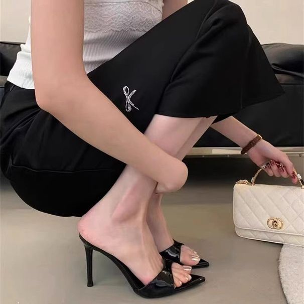 Stiletto High Heels, Fashionable New Style, Versatile Open-toe, Stunning Thin-heeled Sandals, Sexy Pointed-toe Fairy_vogvips.com
