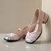 Fairy Style Single Shoes Female Super Fire Versatile Temperament Thick Heel With Skirt One Word With Single Shoes_vogvips.com
