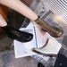Women's Ankle 2025 New Summer Slim French Style Barefoot Make Feet Look Small Soft Leather Thick Sole Boots_vogvips.com