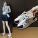 Little White Shoes Female And Female Students Leisure Sports Versatile Board Shoes Street Shooting_vogvips.com