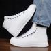 New Putian White Sneakers Unisex Fleece-Lined Fashionable Casual Men's Sports Shoes_vogvips.com