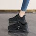 Women's Breathable Mesh Sports Shoes 2026 New Spring/Autumn Model Middle School Students, Lightweight Soft-Soled White_vogvips.com