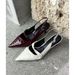 Chuyuji 2026 Spring New Style Pointed Toe Stiletto Heel Backless Mule Sandals Women, French Style, Comfortable For The_vogvips.com