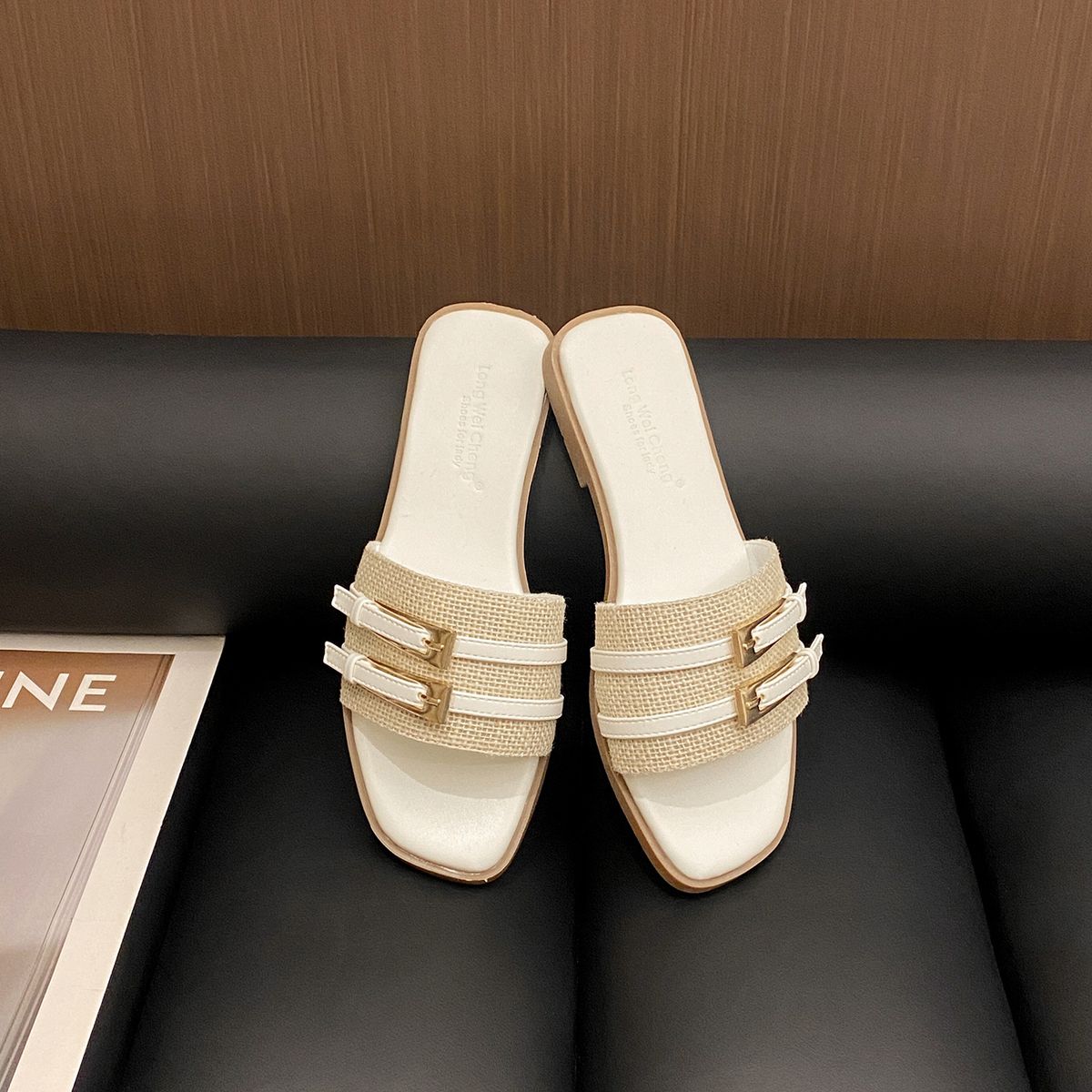 Summer Style Flat Sandals Women's Fairy Like Shoes For Outdoor Wear Beach Pairing With Skirts_vogvips.com