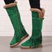 Women's Shoes New Autumn/winter Women's Snow Boots With Tassels._vogvips.com