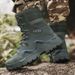 Men's Tactical Boots Waterproof Winter Hiking Shoes - Anti-Slip Durable Combat Boots For Outdoor, Trekking & Military Enthusiasts Combat Boots_vogvips.com