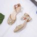 Girl Summer Fashion Crystal Closed Toe Sandals_vogvips.com