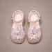 Sandals Children's Princess 2025 New Summer Little Girls Soft Bottom Crystal Bow Closed-Toe Eight-Claw Shoes_vogvips.com