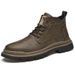 Outdoor Martin Boots Wind Help Outdoor Fleece Men's Shoes Tooling Boots Men's_vogvips.com