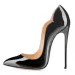 Black Sexy For Women New Fashion High End Super Heels Cm Pointed Versatile Professional Luxury Single Shoes_vogvips.com