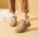 2023 Women's Snow Winter New Plush Fashion Warm Short Boots Internet Celebrity Trend Thick Sole Height Increasing Cotton_vogvips.com