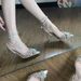 Transparent Cross-strap Sparkling Rhinestone Pointed High-heeled Shoes Women, 2026 New Model, Closed-toe Fairy-style_vogvips.com