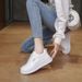Little White Shoes Children Girls Students Leisure Sports Versatile Board Shoes Street Shooting_vogvips.com